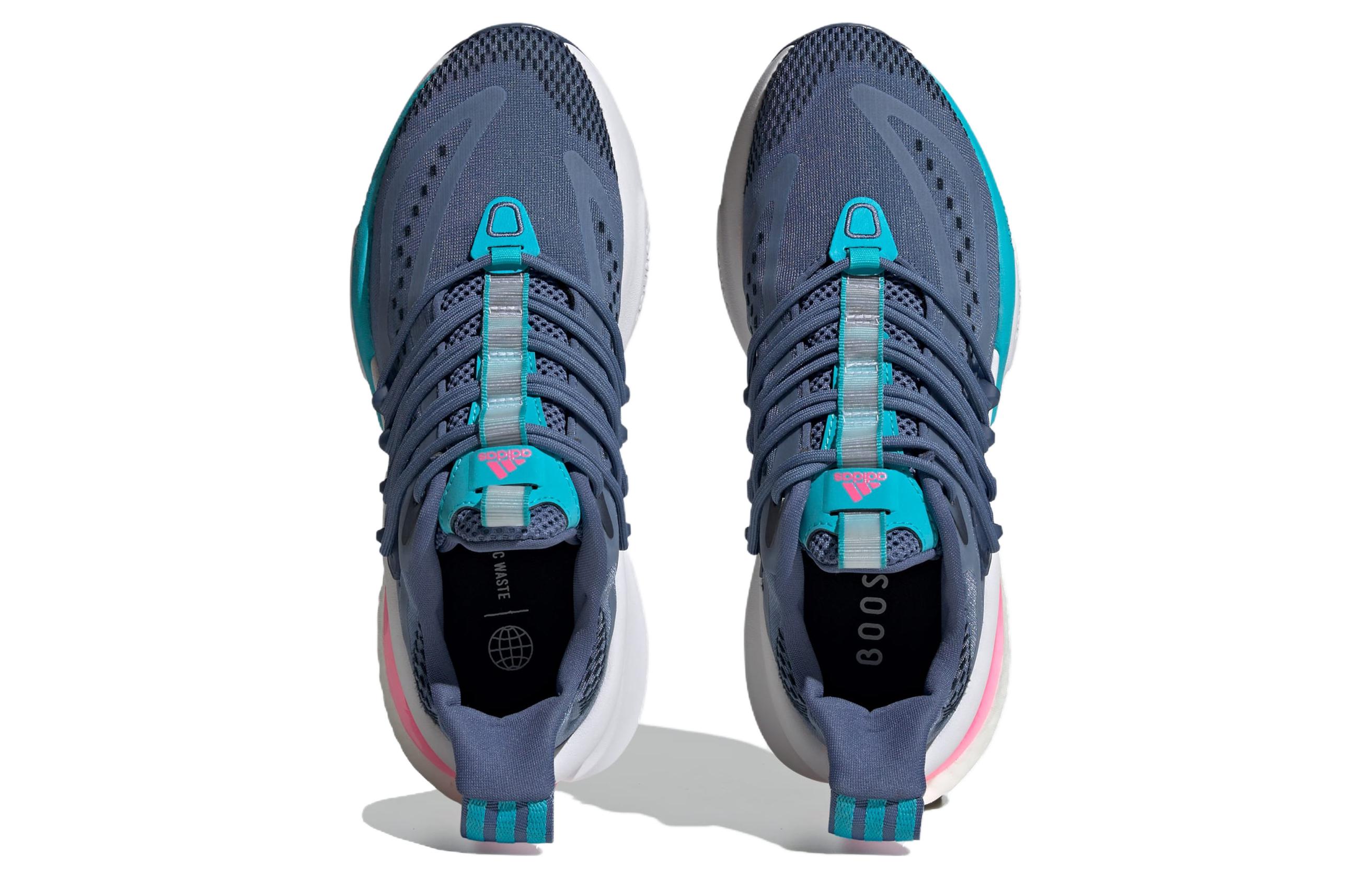 Lookbook (W) 阿迪达斯 AlphaBoost V1 'Crew Blue Lucid Pink' 蓝粉配色 IE9732