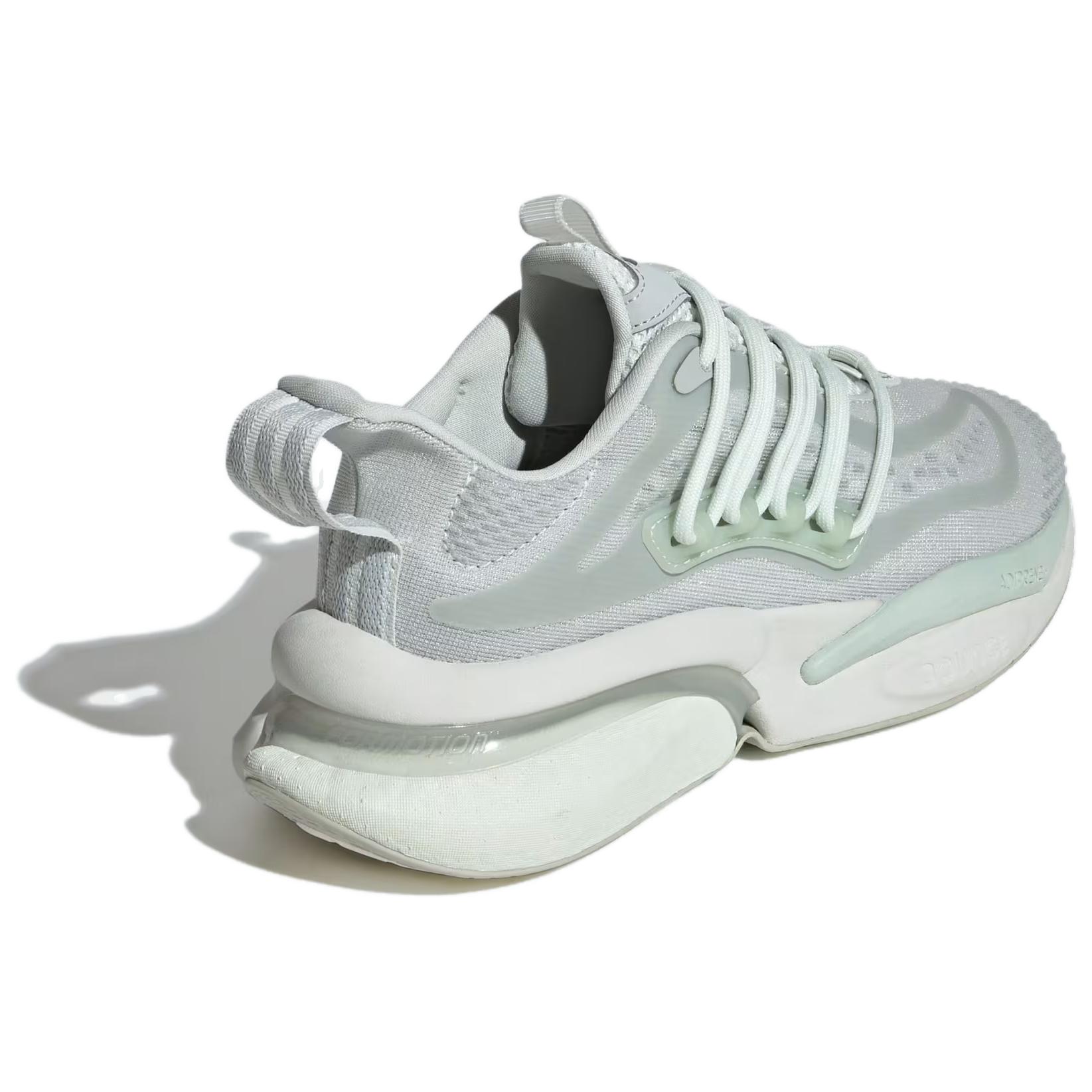 Shop 愛迪達 ALPHABOOST V1 舒缓百搭防滑透氣 低幫跑步鞋 女款 青色