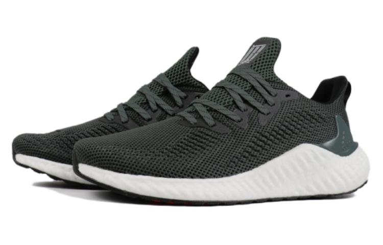 (W) adidas ALPHABOOST WUJI Sneakers Black/White/Green 圖 3