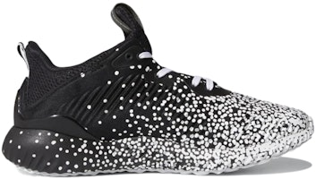 adidas Alphabounce 1 耐磨防滑跑鞋 女款 黑與白 Order adidas Alphabounce 1 耐磨防滑跑鞋 女款 黑與白