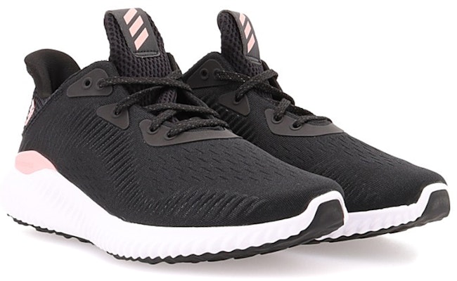 (Women) adidas Alphabounce 1 'Black White Pink' FW4858 Lookbook (Women) adidas Alphabounce 1 'Black White Pink' FW4858