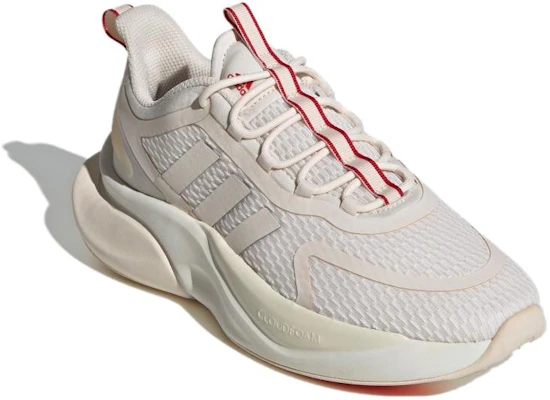 (W) adidas Alphabounce+ 'Ivory Merah' ID8626 Shop (W) adidas Alphabounce+ 'Ivory Merah' ID8626