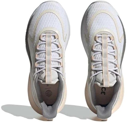 (Women) adidas Alphabounce+ 'White Peach' HP6147 Lookbook (Women) adidas Alphabounce+ 'White Peach' HP6147