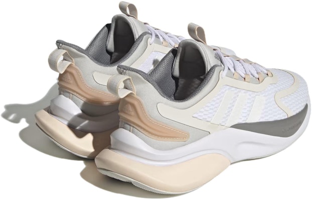 (Women) adidas Alphabounce+ 'White Peach' HP6147 Shop (Women) adidas Alphabounce+ 'White Peach' HP6147