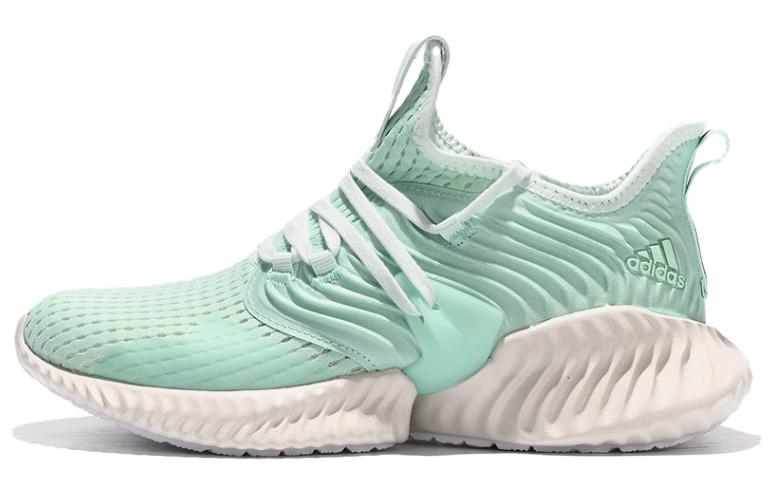 (Women) adidas Alphabounce Instinct Green Running Shoes Low-top Stylish Cushioning F36767
