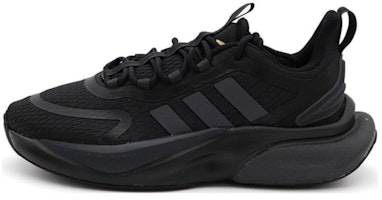 (Women) adidas AlphaBounce Plus 'Black Gold Metallic' HP6149 (Women) adidas AlphaBounce Plus 'Black Gold Metallic' HP6149
