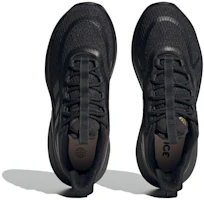 Shop (Women) adidas AlphaBounce Plus 'Black Gold Metallic' HP6149