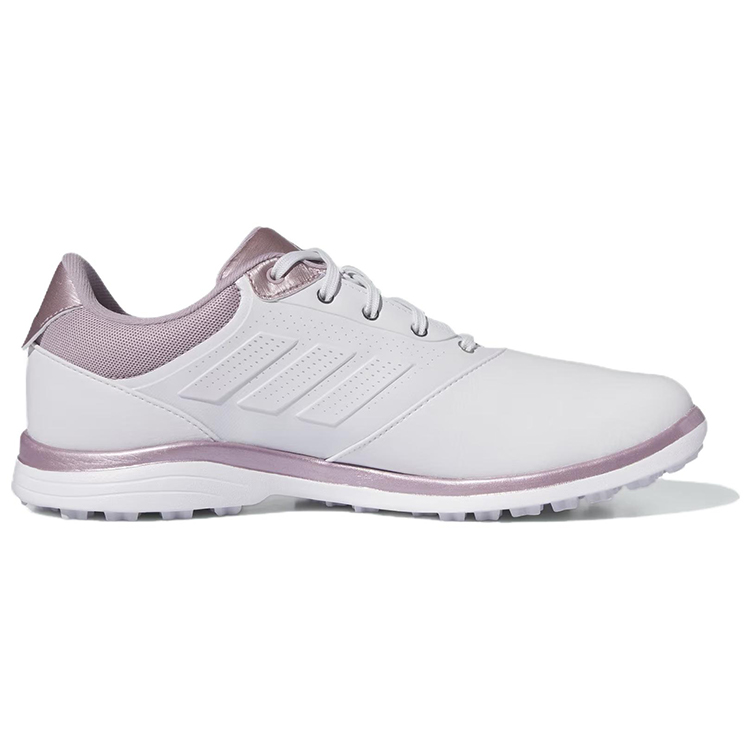 (W) adidas Alphaflex 24 Traxion Golf 'Grey Preloved Fig Silver' 圖 2