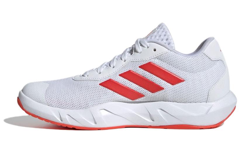 (Women) adidas AMPLIMOVE Trainer Women White/Red Athletic Lifestyle Shoes Lightweight & Durable IF0959