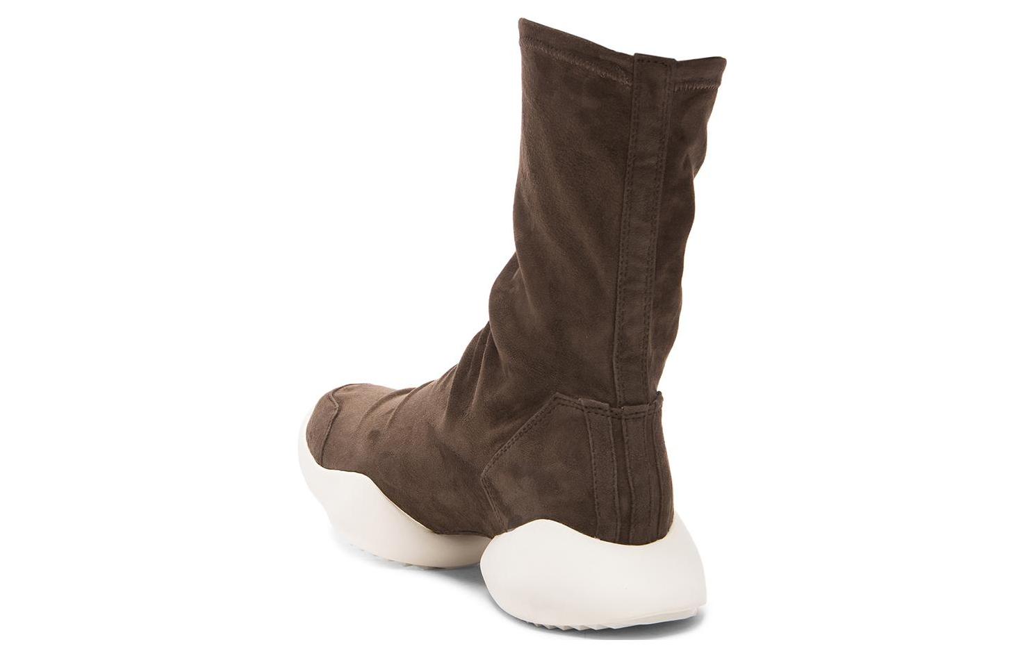 (W) adidas Ankle Suede Boots Vicious Sole RICK OWENS 'Brown' 圖 3