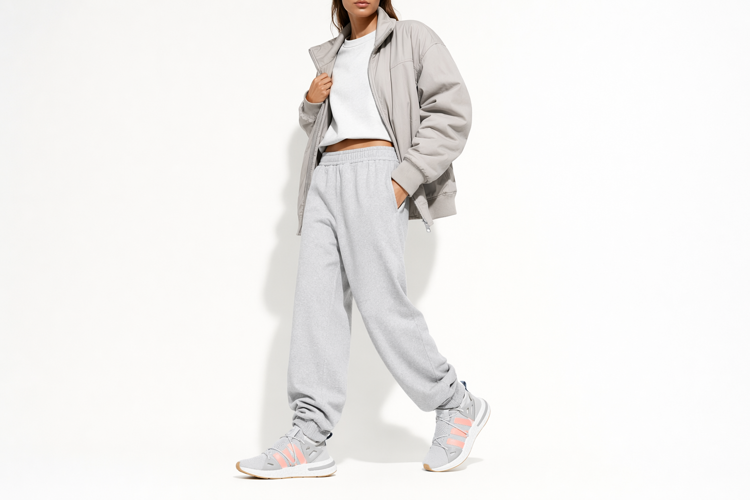 Order (W) 아디다스 아킨 '그레이 오렌지' (Adidas Akin 'Grey Orange') B37071