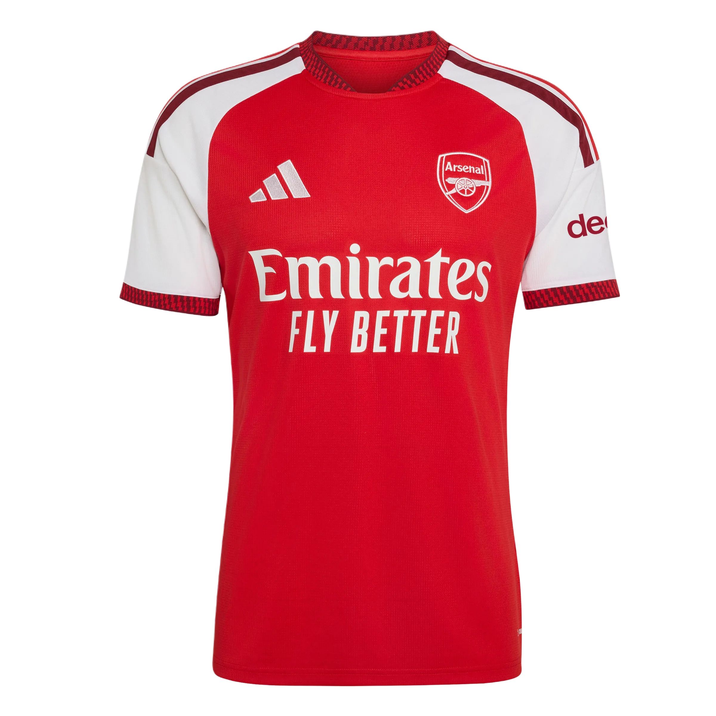 adidas Arsenal 26/27 Home Quick-Dry Fan Jersey Short-Sleeve Soccer Shirt JZ3168-APPAREL