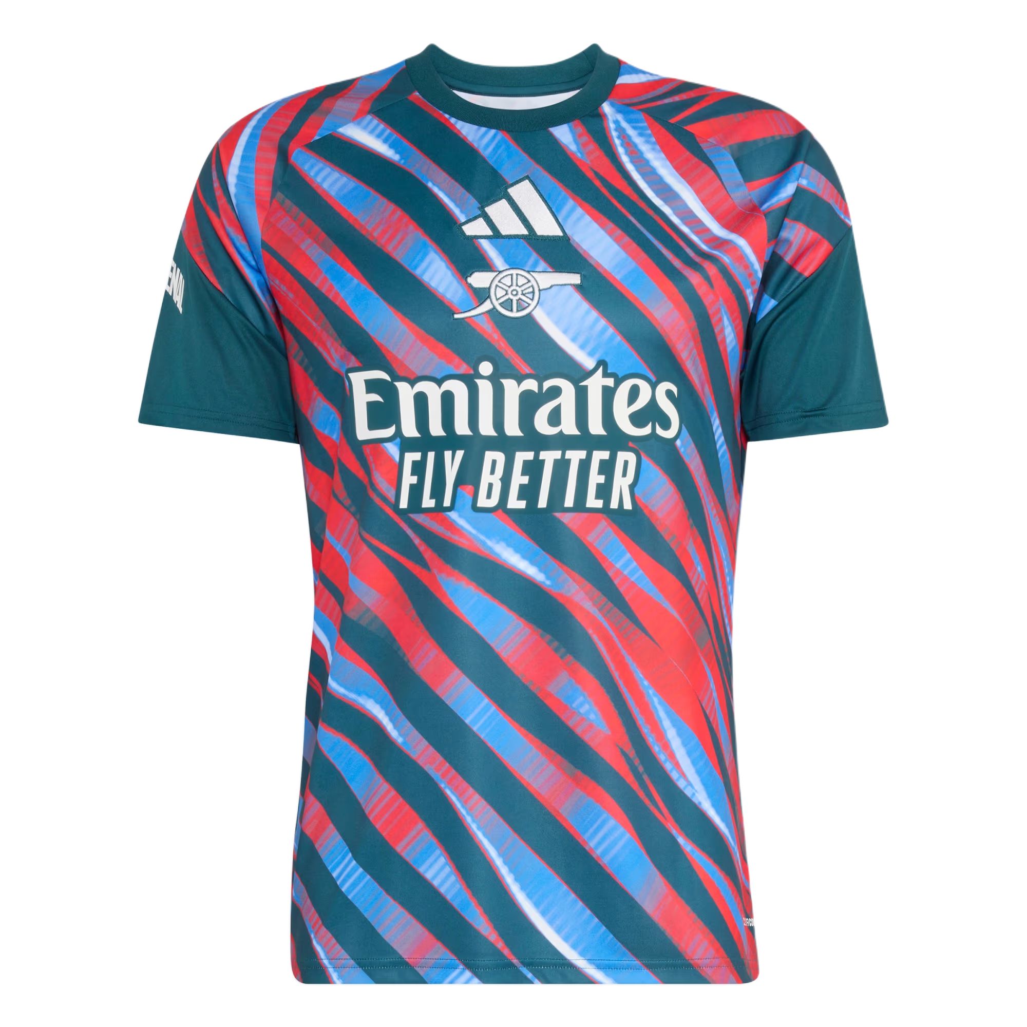 adidas Arsenal FC 26/27 Pre-Match Premier League Slim-Fit Jersey Mens. KC0011