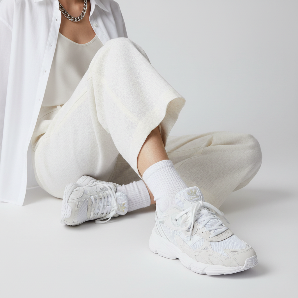 Order (W) adidas Astir 'Cloud White Silver Metallic' Putih Perak Awan GY5565