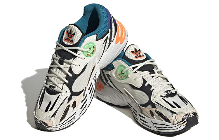 (W) adidas Astir 'Off White Orange Teal' 圖 3