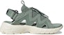 (W) adidas Astir Sandal 'Silver Green' - Sandal Hijau Perak Stylish H06412