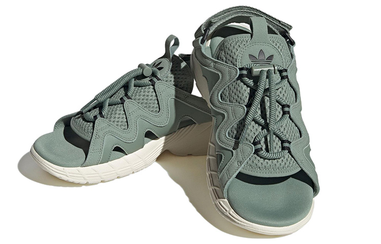 Lookbook (W) adidas Astir Sandal ''Zilver Groen'' H06412