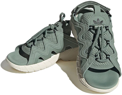 (W) adidas Astir Sandal ''Zilver Groen'' H06412 Lookbook (W) adidas Astir Sandal ''Zilver Groen'' H06412