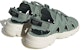 (W) adidas Astir Sandal 'Silver Green' - Sandal Hijau Perak Stylish H06412