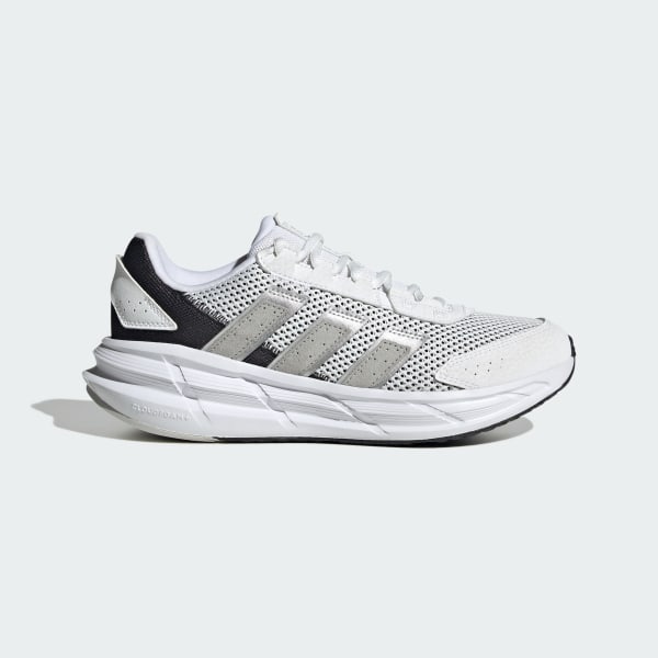 (W) Adidas AstraStar Shoes Cloud White/Silver Metallic/Core Black