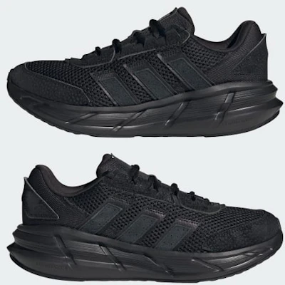 (W) 阿迪达斯AstraStar鞋 黑色/黑色/黑色 JR8731 Cheap (W) 阿迪达斯AstraStar鞋 黑色/黑色/黑色 JR8731