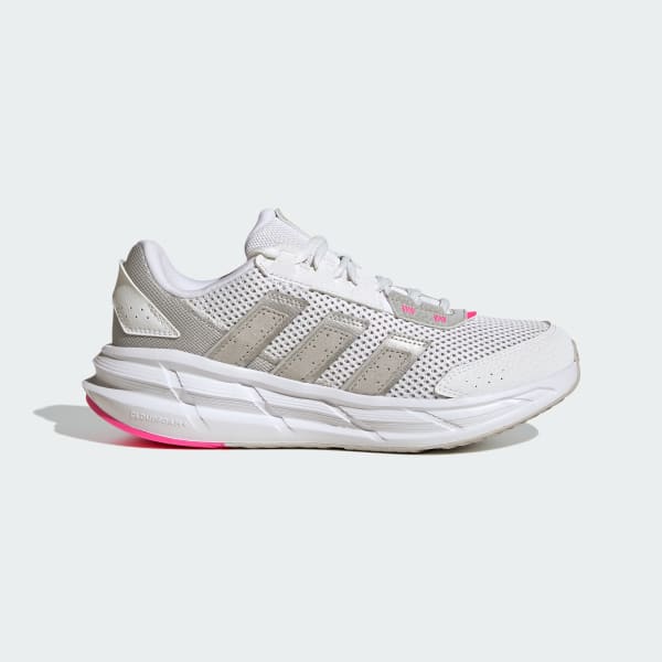 (W) Adidas AstraStar Sneakers Cloud White/Silver Metallic/Lucid Pink