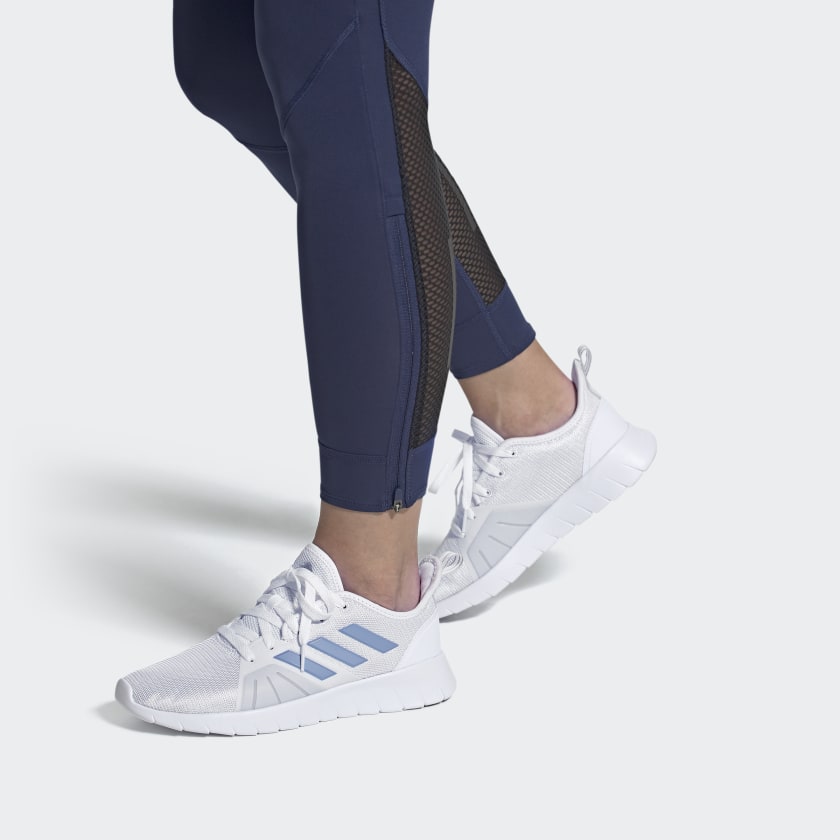 Sizing (W) adidas Asweemove Wit/Blauw FW1688