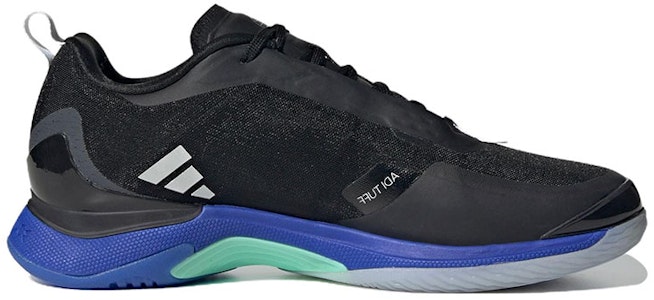 (W) adidas Avacourt 'Hitam Lucid Biru' HQ8402 Order (W) adidas Avacourt 'Hitam Lucid Biru' HQ8402