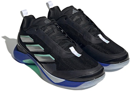 (W) adidas Avacourt 'Hitam Lucid Biru' HQ8402 Lookbook (W) adidas Avacourt 'Hitam Lucid Biru' HQ8402