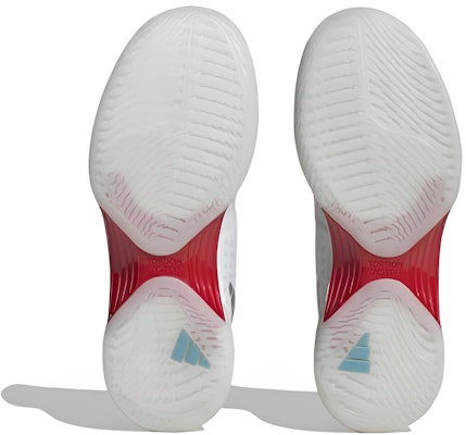 (Women) adidas Avacourt 'White Scarlet' ID6813 Details for (Women) adidas Avacourt 'White Scarlet' ID6813