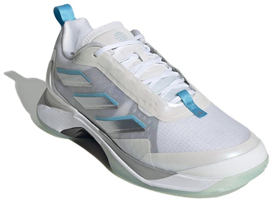 (Women) adidas Avacourt 'White Silver Cyan' GW6265 Lookbook (Women) adidas Avacourt 'White Silver Cyan' GW6265
