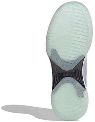(Women) adidas Avacourt 'White Silver Cyan' GW6265 Details for (Women) adidas Avacourt 'White Silver Cyan' GW6265
