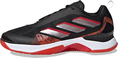 (Women) adidas Avacourt Clay Court 'Black Scarlet' HQ8409 (Women) adidas Avacourt Clay Court 'Black Scarlet' HQ8409