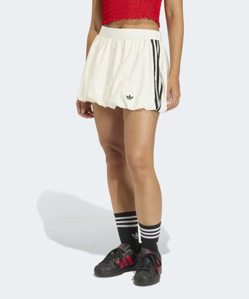 (Women) adidas Balloon Skirt - White KE3440