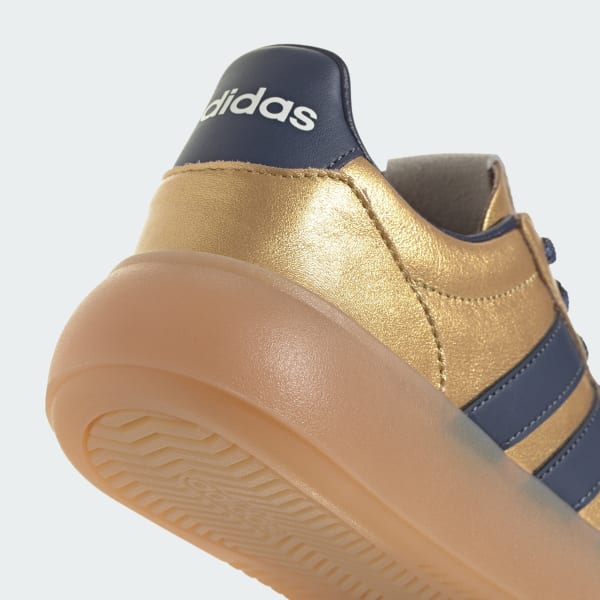 Sizing (W) adidas Barreda Decode 金屬金/海軍藍/膠底運動鞋 JR1219