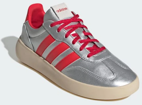 (W) アディダス バレーダ デコード スニーカー シルバーメタリック/ピュアルビー/クリスタルサンド JR1220 Shop (W) アディダス バレーダ デコード スニーカー シルバーメタリック/ピュアルビー/クリスタルサンド JR1220