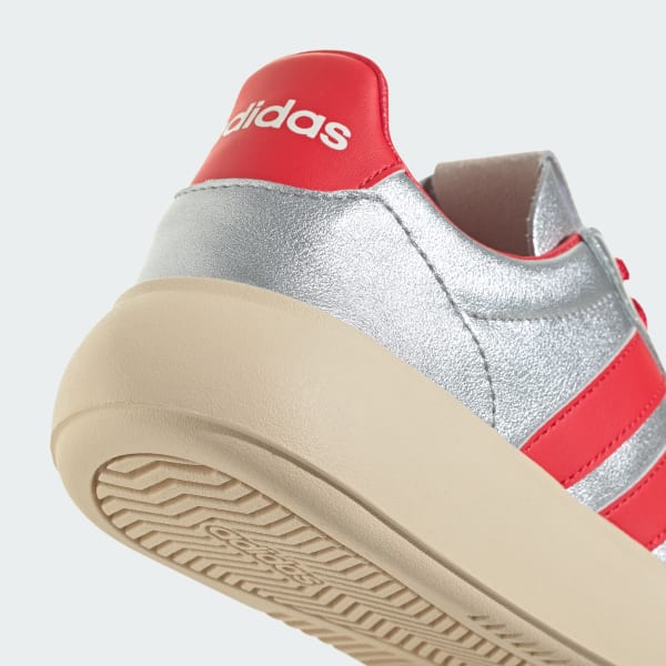 Sizing (W) アディダス バレーダ デコード スニーカー シルバーメタリック/ピュアルビー/クリスタルサンド JR1220