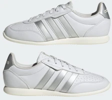 Sizing (W) Adidas Barreda Lo 休閒鞋 晶白/銀色金屬/米白 HQ7386