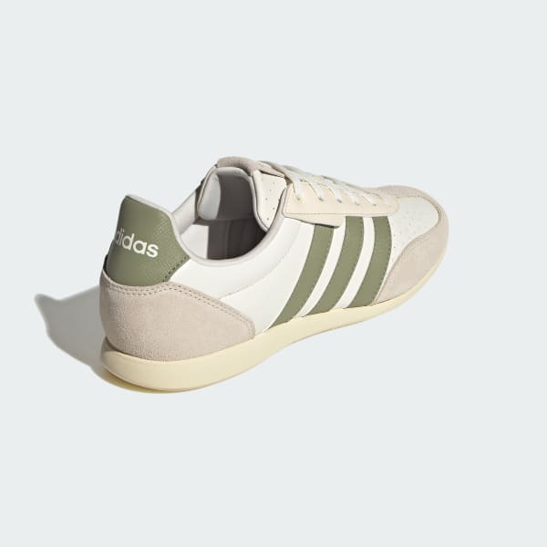 Purchase (W) adidas BARREDA LO Kasut Off White/Tent Green/Warm Vanilla HQ7388