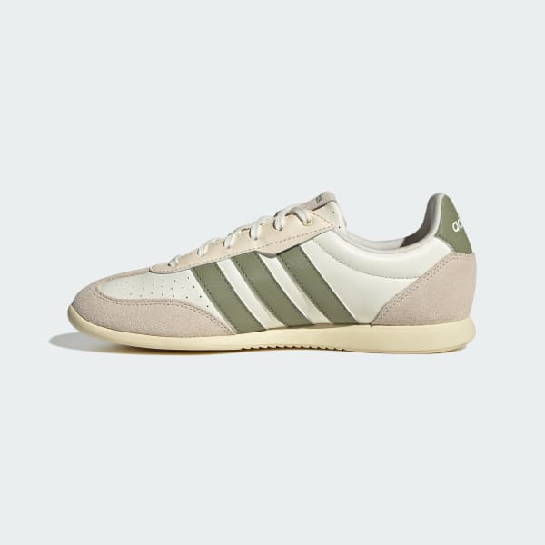 Details for (W) adidas BARREDA LO Kasut Off White/Tent Green/Warm Vanilla HQ7388