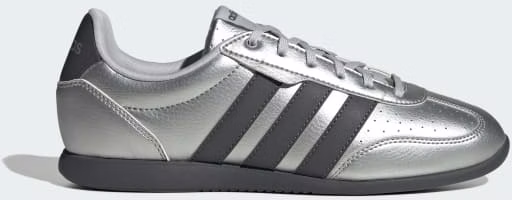 (Women) Adidas Barreda Lo Sneakers Shoes Matte Silver/Grey Six/Light Solid Grey HQ7384 (Women) Adidas Barreda Lo Sneakers Shoes Matte Silver/Grey Six/Light Solid Grey HQ7384
