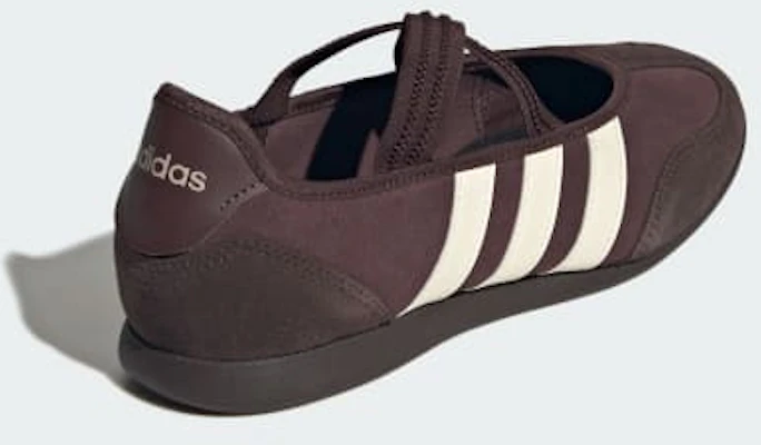 (W) adidas Barreda Mary Jane Flats Coklat/Cream Putih/Kopi Aurora KJ2255 Purchase (W) adidas Barreda Mary Jane Flats Coklat/Cream Putih/Kopi Aurora KJ2255