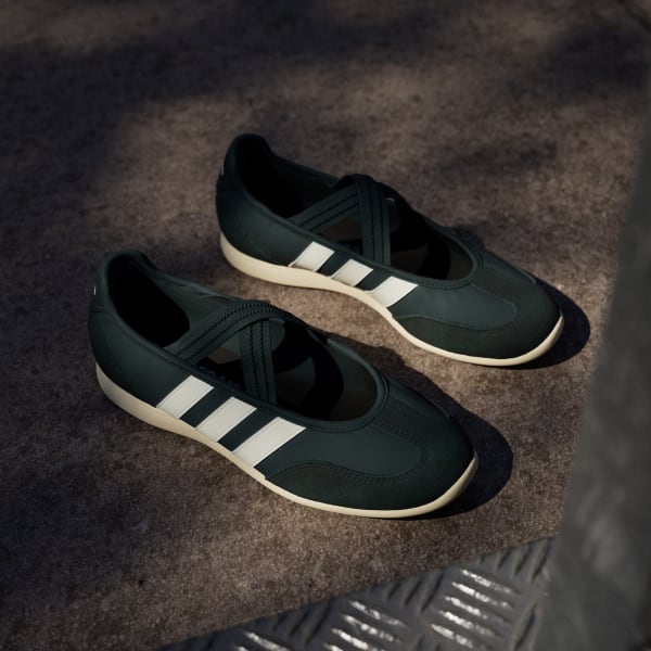 Purchase (Women) adidas Barreda Mary Jane Shoes Aurora Ivy/Off White/Warm Vanilla JS2324