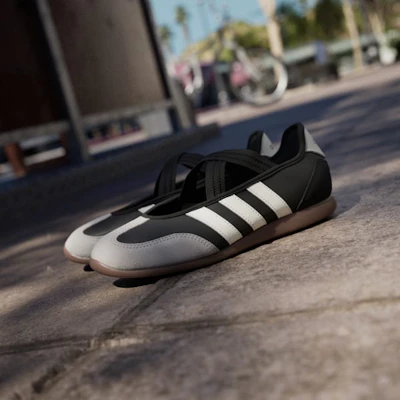 (W) Adidas Barreda Mary Jane Sepatu Hitam Putih Gum HQ7401 Cheap (W) Adidas Barreda Mary Jane Sepatu Hitam Putih Gum HQ7401