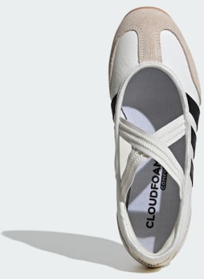 (W) Adidas Barreda Mary Jane Kasut Putih/Hitam Inti/Gum JQ2127 Order (W) Adidas Barreda Mary Jane Kasut Putih/Hitam Inti/Gum JQ2127