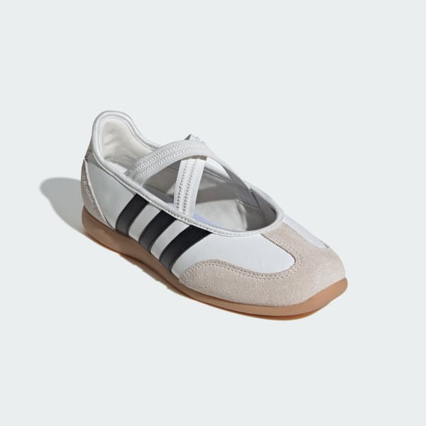 Shop (W) Adidas Barreda Mary Jane Kasut Putih/Hitam Inti/Gum JQ2127