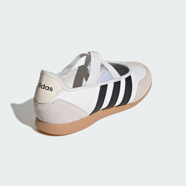Purchase (W) Adidas Barreda Mary Jane Kasut Putih/Hitam Inti/Gum JQ2127