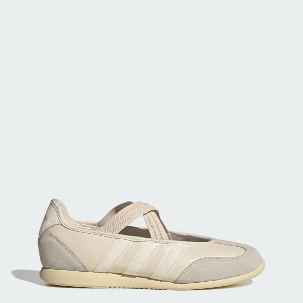 (Women) adidas Barreda Mary Jane Sneakers Wonder White/Off White/Warm Vanilla HQ7399