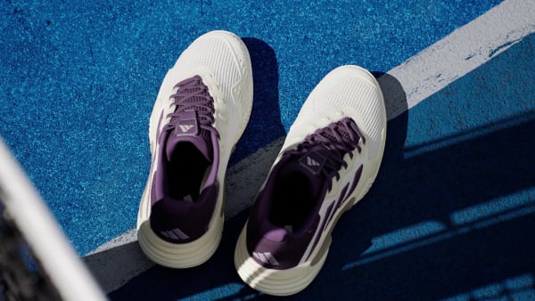 Lookbook (W) Adidas Barricade 13 核心白/粉梅色/極光梅 JR7814