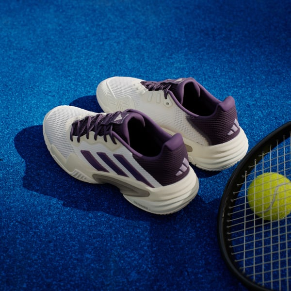 Sizing (W) Adidas Barricade 13 核心白/粉梅色/極光梅 JR7814